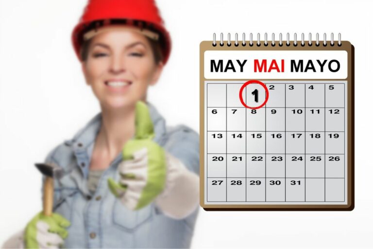 1º de maio, dia do trabalho.